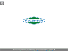 Tablet Screenshot of frazer-nash.com